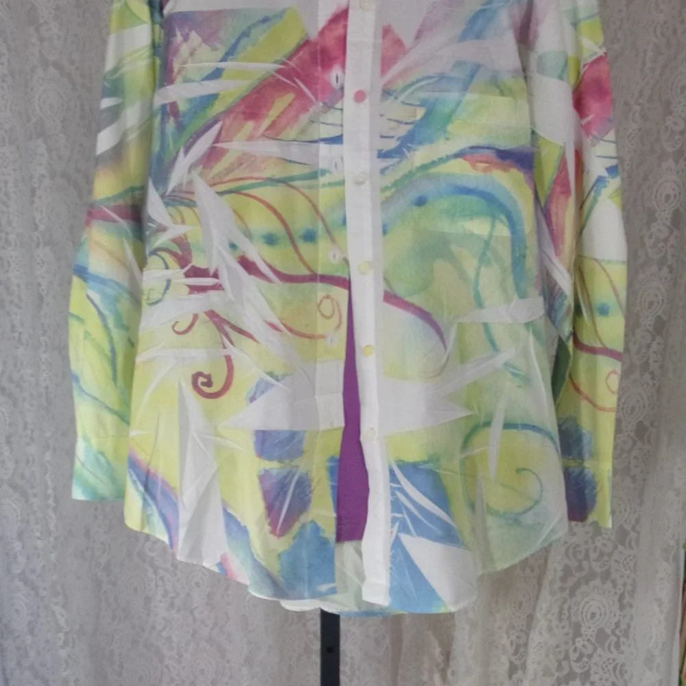 Tie Dyed Oversize Classic Shirt Bonus FREE Tank By Frame Up